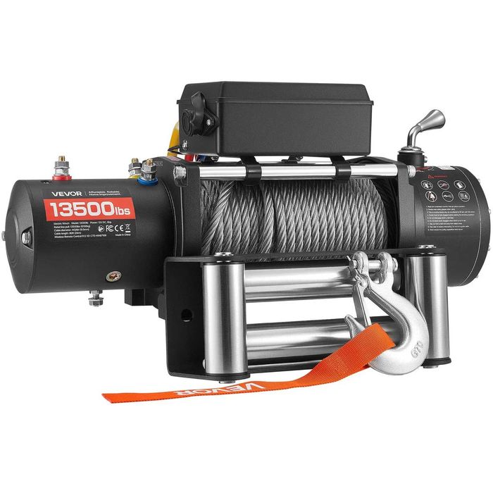 Troliu 12V Select Line 13500 LBS | 6200 KG | Wireless + Fir | Preț Imbatabil | Transport GRATUIT