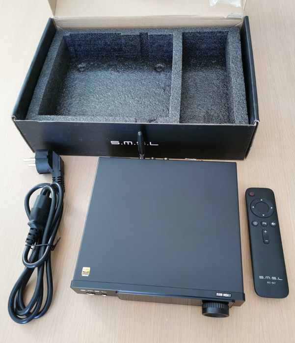 DAC și amplificator de căști SMSL RAW-MDA1 - Dual ES9039Q2M - Ca nou