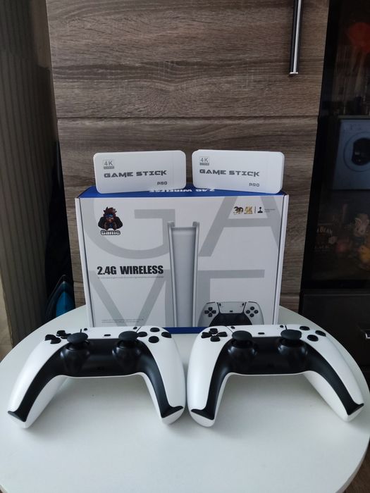 Безжична игрова конзола Game Stick 4K/HD 30,000 игри