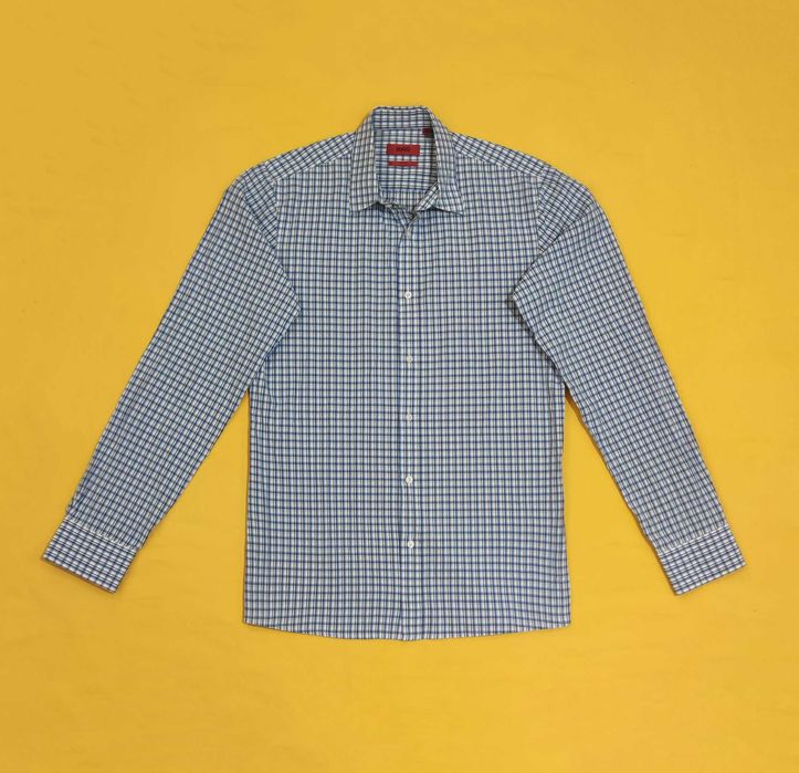 Camasa Hugo Boss - Checkered Blue