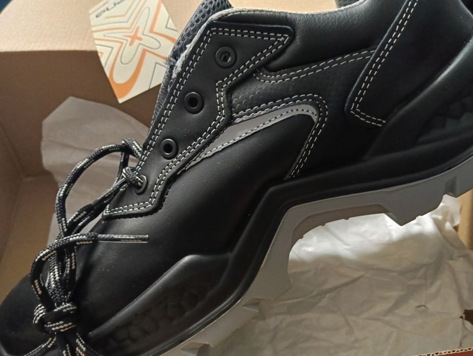 Защитни работни обувки ADR safety shoes Exena италиански кожени нови