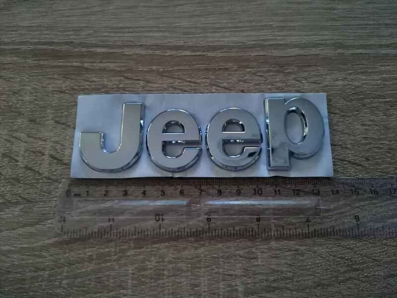 сребристи надписи Jeep/Джийп