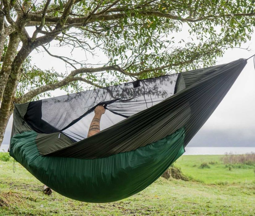 Ticket to The Moon Pro Mat Hammock - Хамак Палатка & Wise Owl Outfitter Tarp