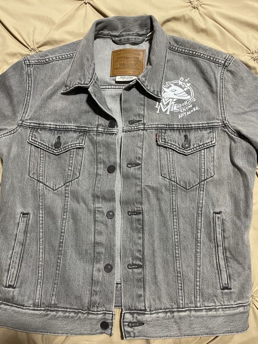Levi’s Premium Limited Edition Denim Jacket Grey M – New
