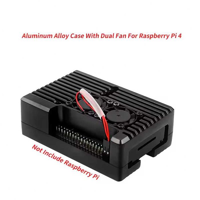 carcasa aluminiu raspberry pi 4
