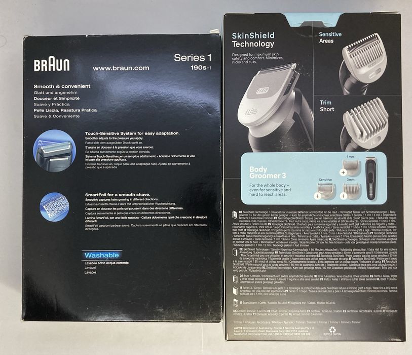 Braun aparat ras/body groomer