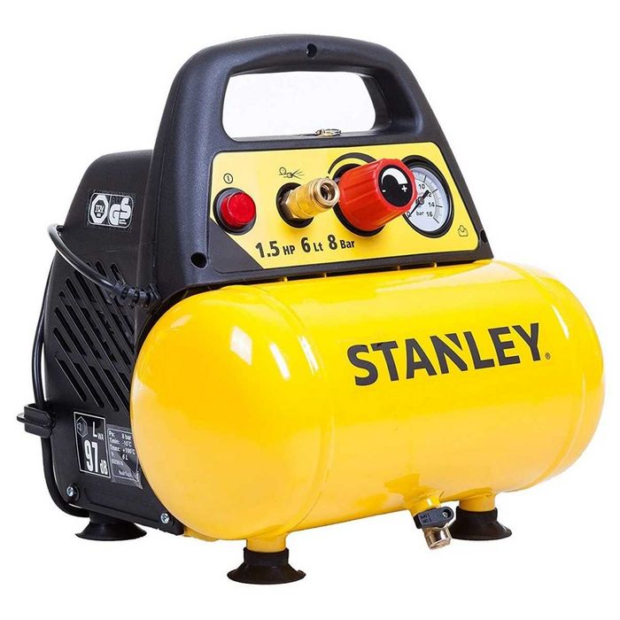 Компресор Stanley DN200/8/6, 1100 W, 8 bar, 6 L