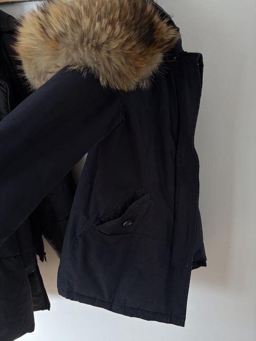 Темно-синий Пуховик Champion