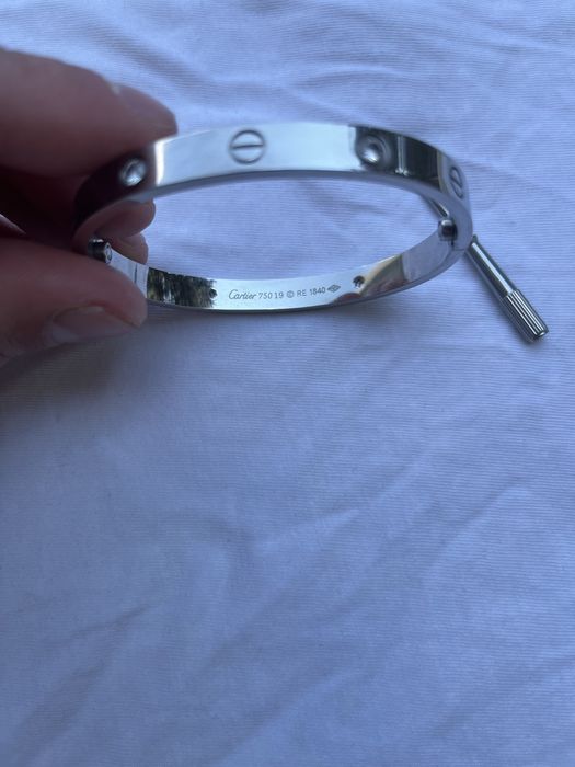 Cartier Silver Bracelet