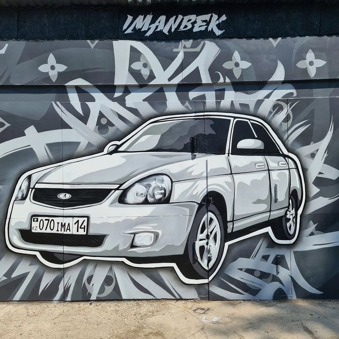 Художественная роспись стен