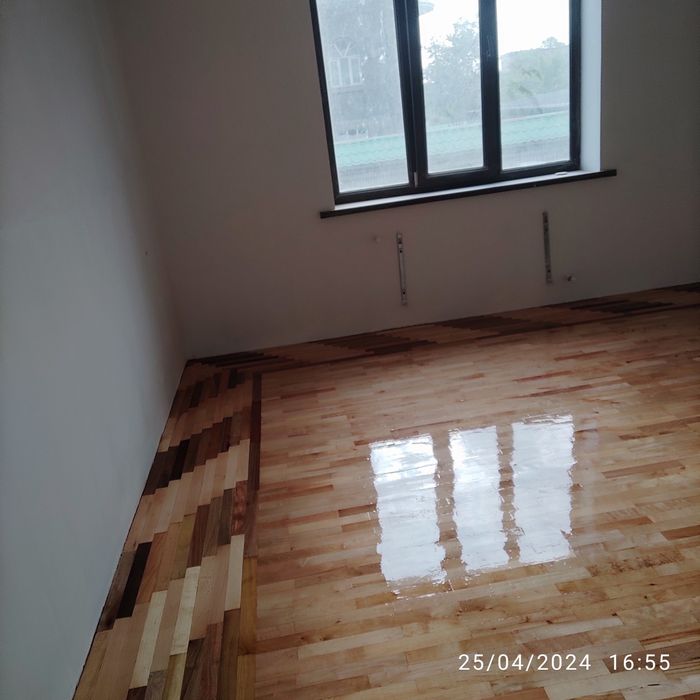 Шлифовка паркет пол