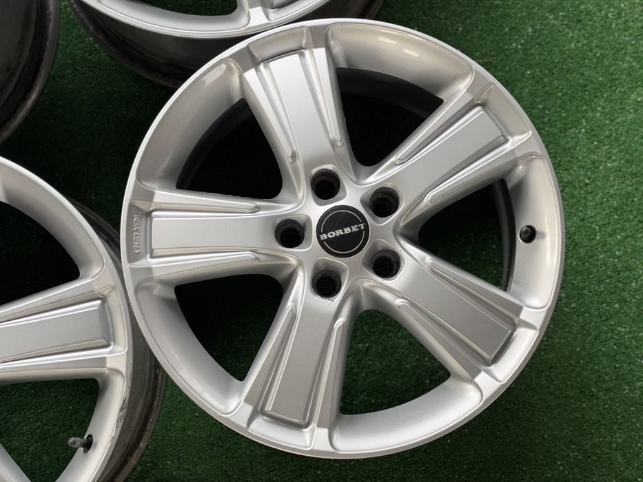 4бр. Алуминиеви 17” Джанти 5х114.3 *BORBET* за -HONDA/MAZDA/HYUNDAI/KIA/SUZUKI/японски- 7.5Jx17H2, ET50