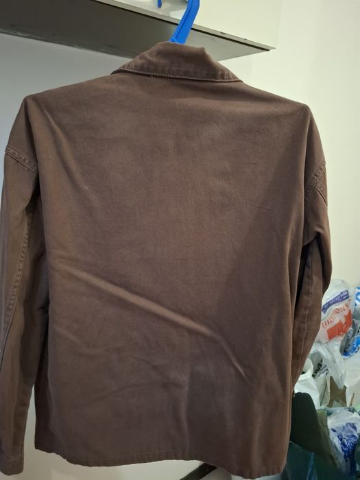 Джинсовка оверсайз с карманами