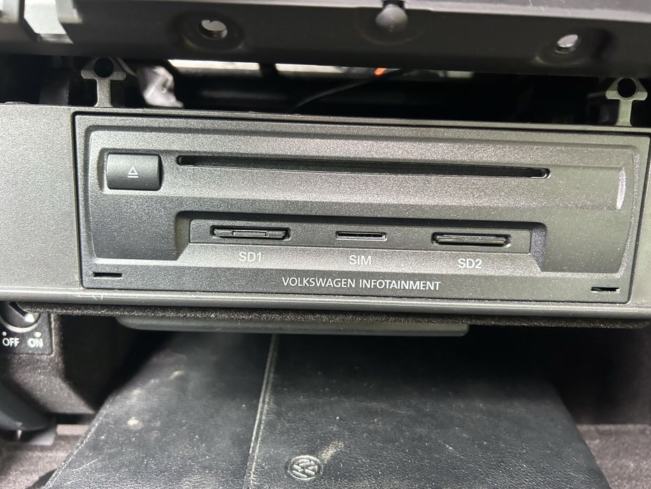 Unitate Mmi , unitate navigație torpedou Volkswagen Touareg 7P 2012