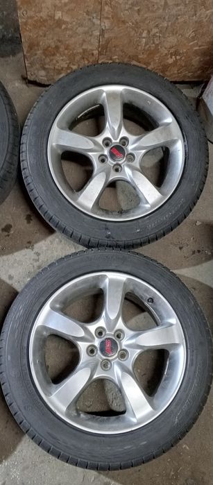 Продам диски с резиной летней Субару