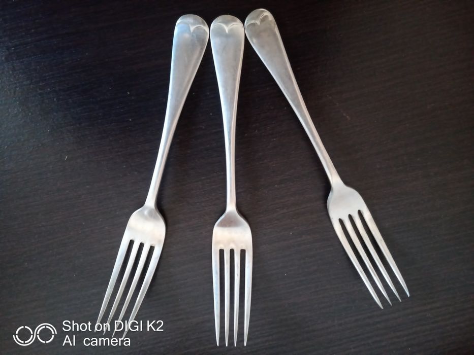 Set lingurite și furculițe argintate sterling