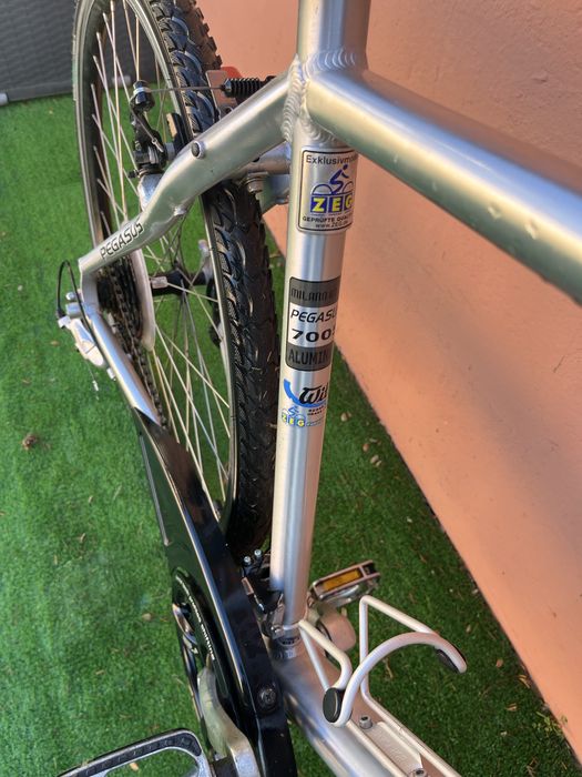 Като Нов Алуминиев Велосипед PEGASUS 28цола 8х3 Внос Германия