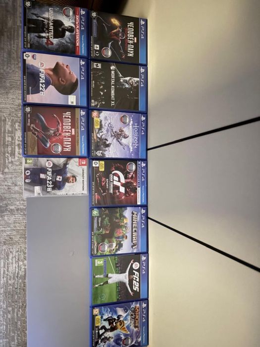 Продаю игры на Play Station 4 и Nintendo Switch.
