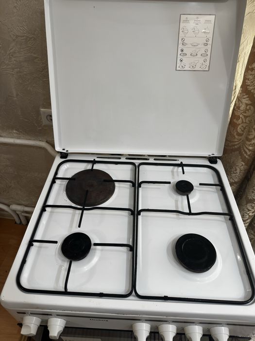 Продам газ+электро плиту