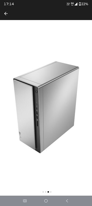 Sistem Desktop PC Lenovo IdeaCentre 5 14IMB05 procesor i3-10100 pana la 4.30 GHz, Comet Lake, 8GB DDR4, 256GB SSD M.2 2242 NVMe, DVD-RW, Intel UHD 630