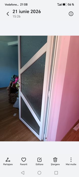 Vând o ușă de termopan