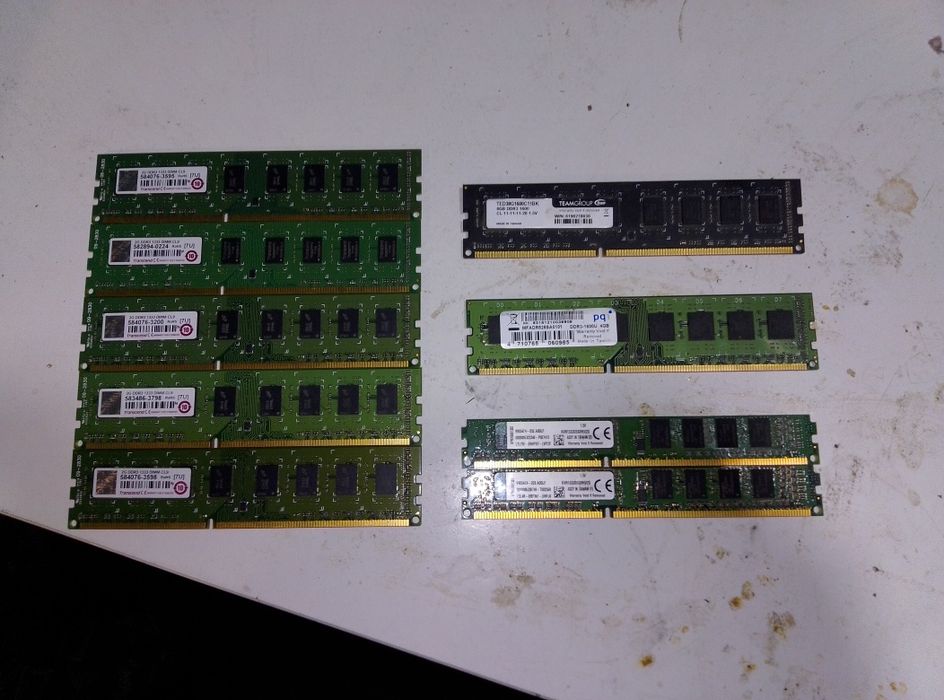 Оперативная память DDR3 8GB / 4GB / 2GB (Комплект 26GB)  Скидка за все