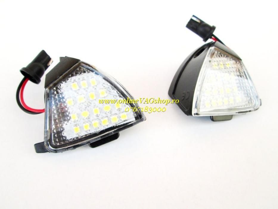 Led lumini sub oglinzi (puddle light) pentru VW Golf 5,Passat B6