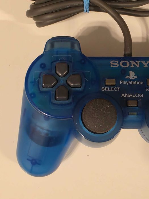 Controller Sony PS2 editie limitata Albastru transparent