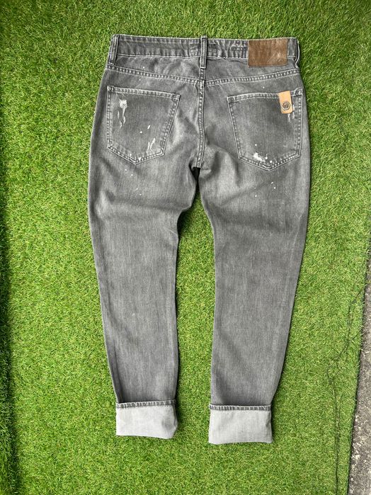 Мъжки дънки : PHILIPP PLEIN Illegal Fight Club Straight Cut Jeans 32