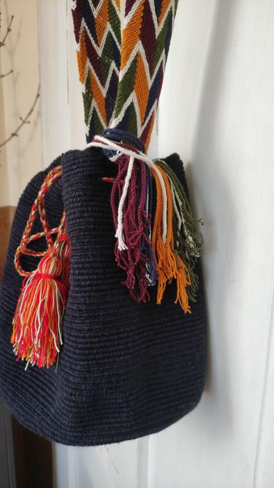 Mochila Wayuu колумбийска ръчно изработена тъкана чанта