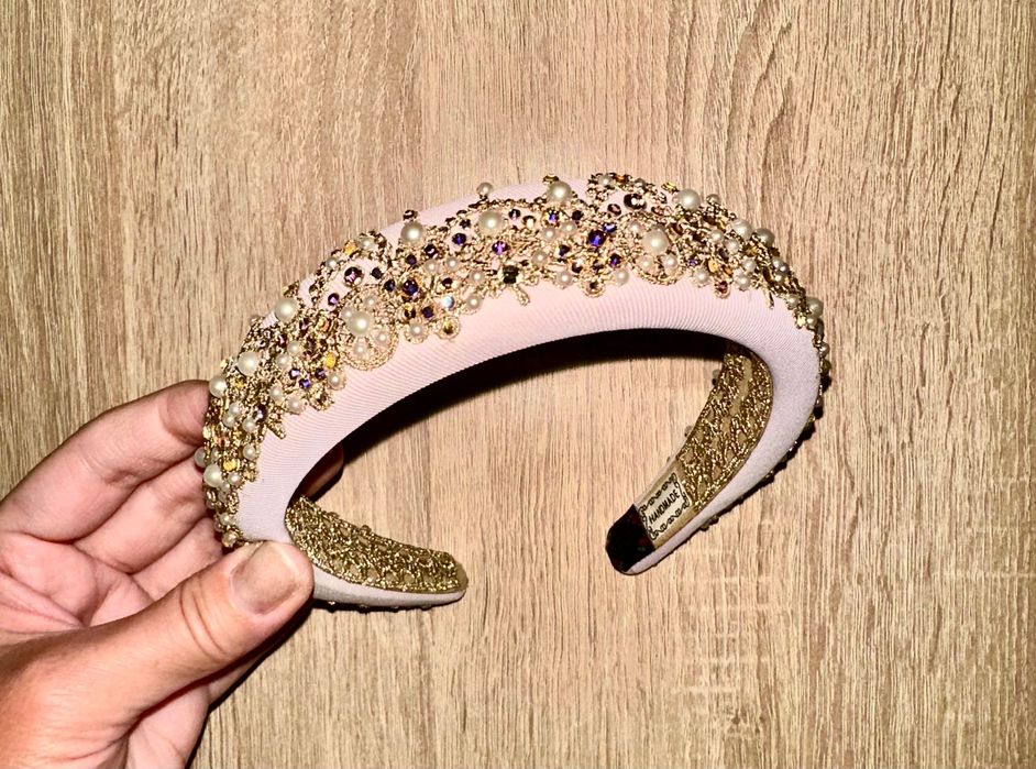 Ободки для волос ручной работы