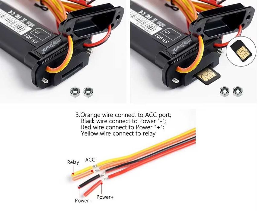4G GPS tracker тракер и предплатена SIM проследяващо устройство