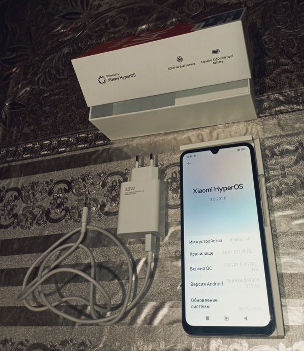 REDMI 14C 2025г 8/128гб + NFC