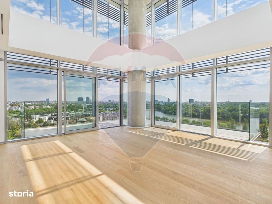 Penthouse tip loft 4 camere exclusivist | View spre Lacul Floreasca — fotografia 2