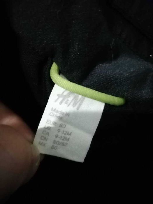 Combinezon H&M gros polar mărimea 80 pentru băieței vârstă 9-12 luni
