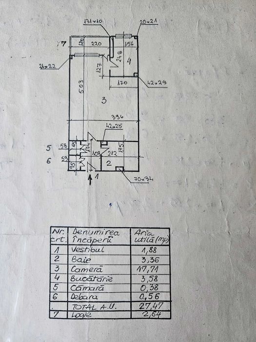 Garsoniera zona Pantelimon Delfinului
