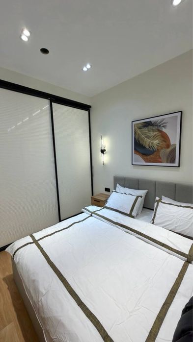 Самарканд Дарвоза Новостройка 1в2/7/12 32кв.м евро ремонт с мебелью