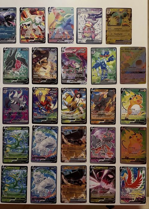 Карти  Pokémon mint cont. Чисто нови