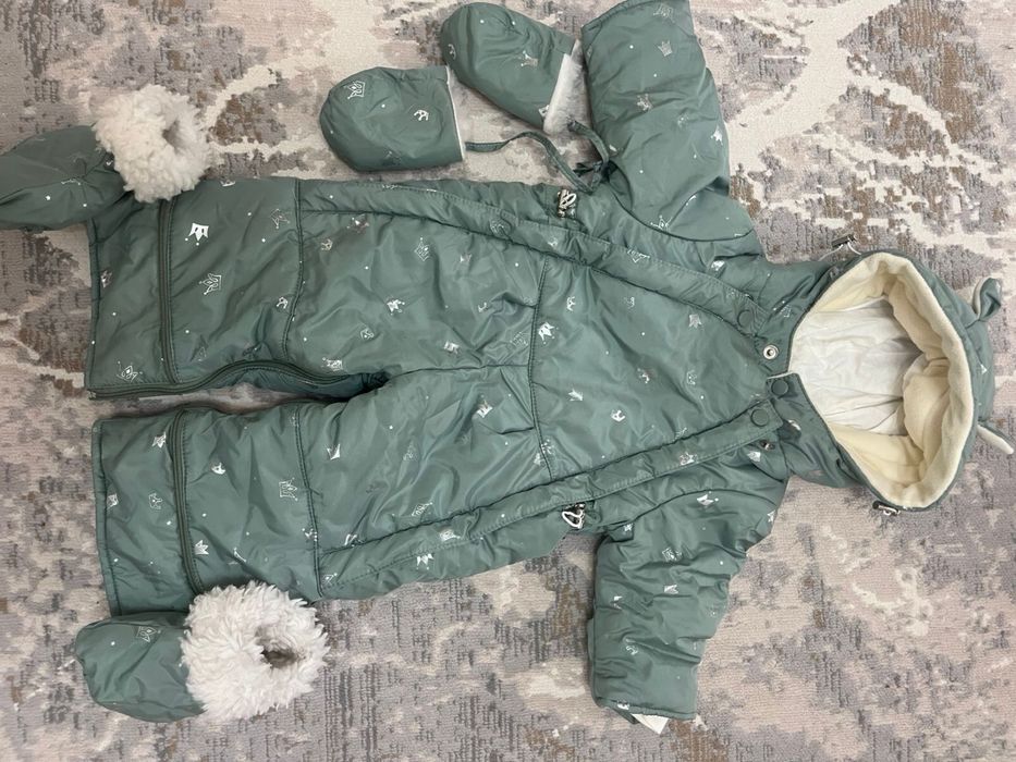 Кокон-комбинезон трансформер с 0-12мес