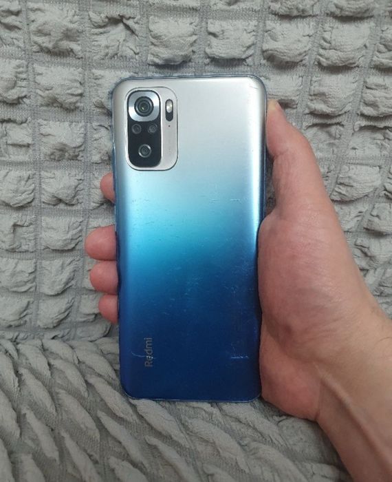 Xiaomi Redmi Note 10S 6/64GB Blue Igravoy Holati Yaxshi Otlichni Zor