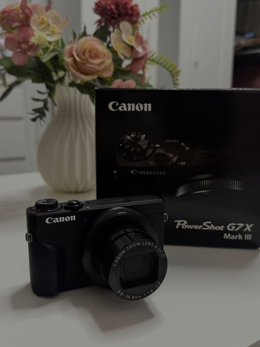 Aparat foto Canon g7x mark iii