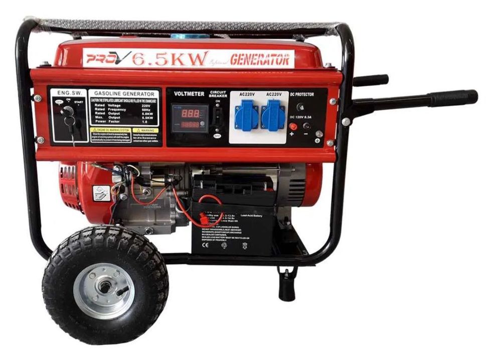 Генератори за ток от 2.2 кв до 9.5 кв.