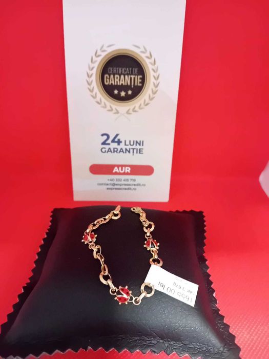 Bratara aur 14k 3.67g (B23861.3 AG31 Barboi) Garantie 2 ani!