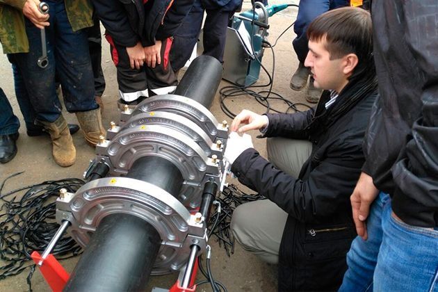 Аренда Пайка труб Прокат Сварка полиэтиленовых ПНД ПЭ труб 24.7