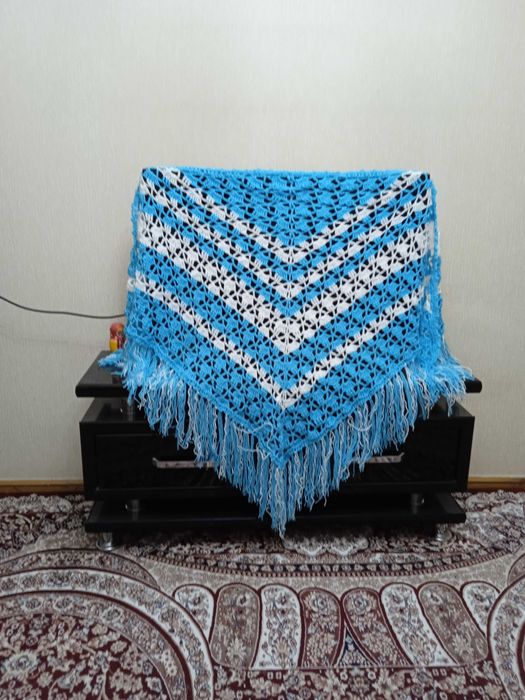 Женские шали вязаные крючком