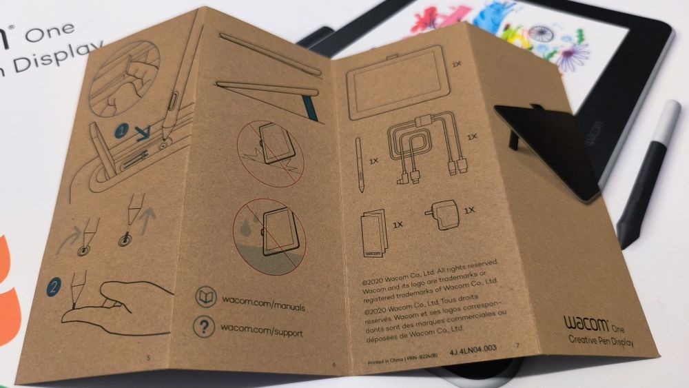 Wacom One Creative Pen Display графичен дисплей таблет