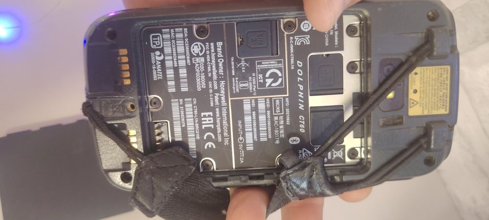 Terminal mobil/scanner Honeywell Dolphin CT60,ca Nou,incarcator,SIM,SD