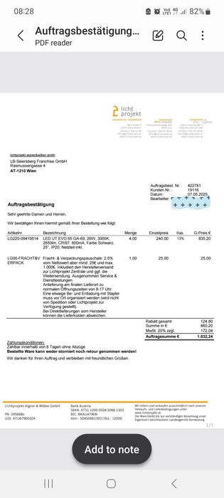 Spot/proiector pe sina Flos