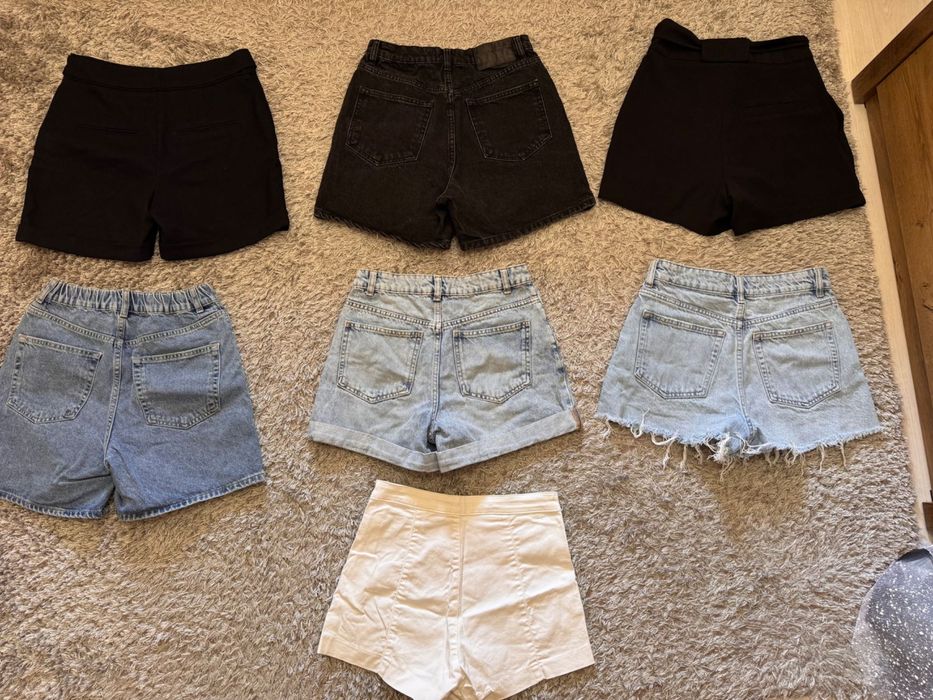 Дамски къси панталонки Zara,Bershka,HM,Mango,Pull Bear