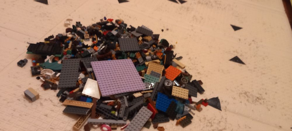 Лего простой много деталь